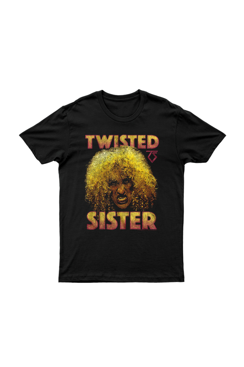Dee Black Tshirt by Twisted Sister
