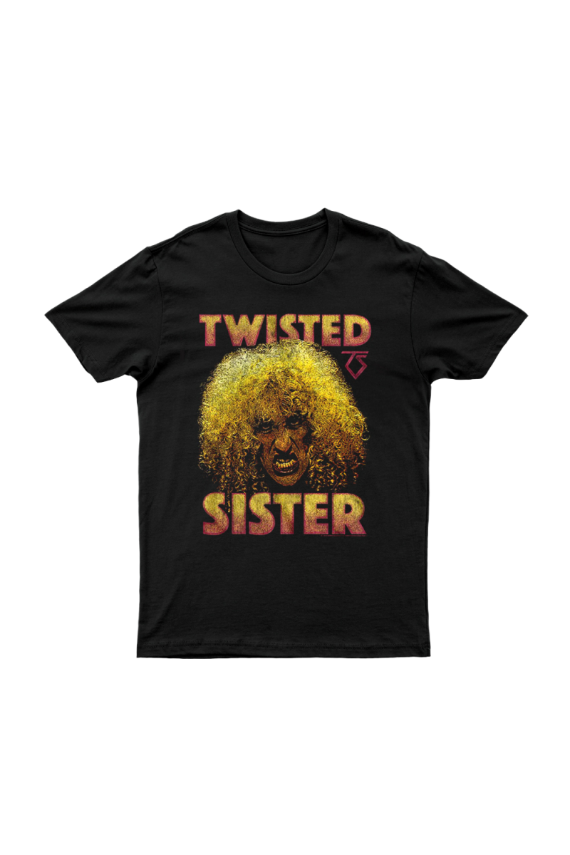 Dee Black Tshirt by Twisted Sister