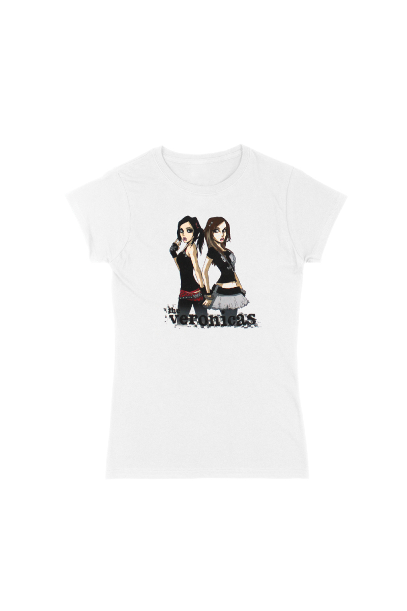 The Veronicas White Tshirt by The Veronicas