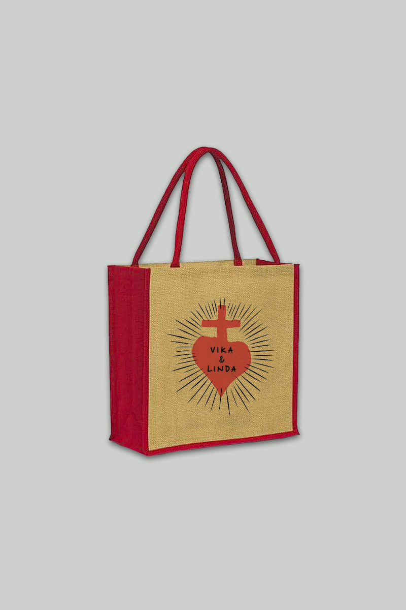 Jute Shopping Bag by Vika & Linda