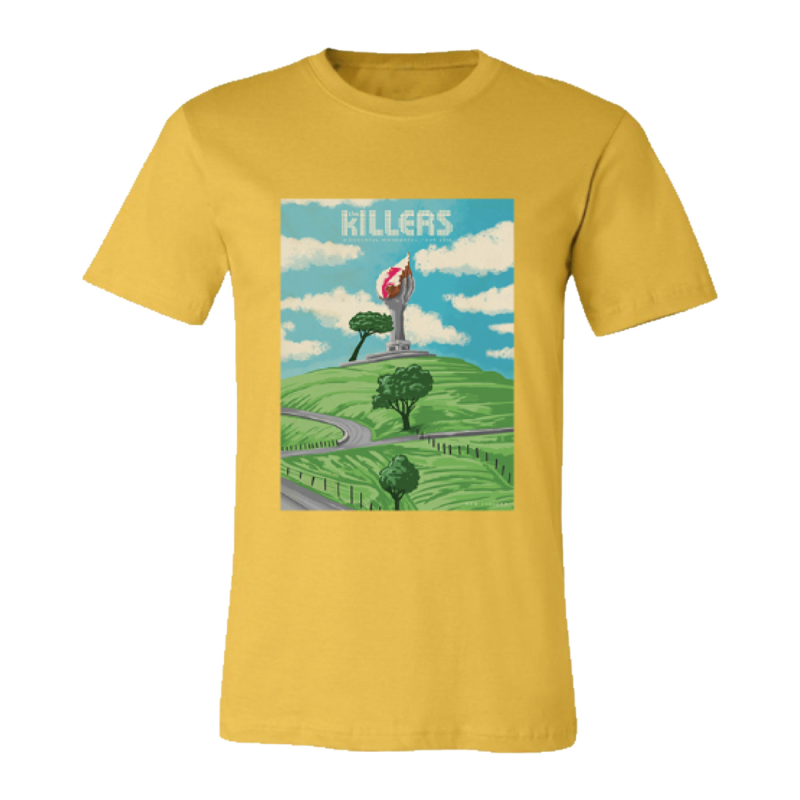 One Tree Hill Yellow Shirt (NZ Exclusive) by The Killers