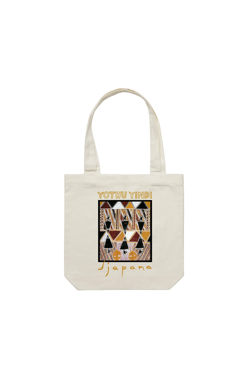 Djapana Natural Tote by Yothu Yindi