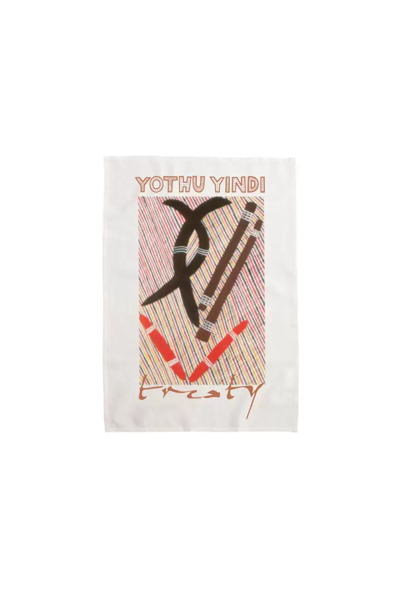 Treaty Tea Towel by Yothu Yindi