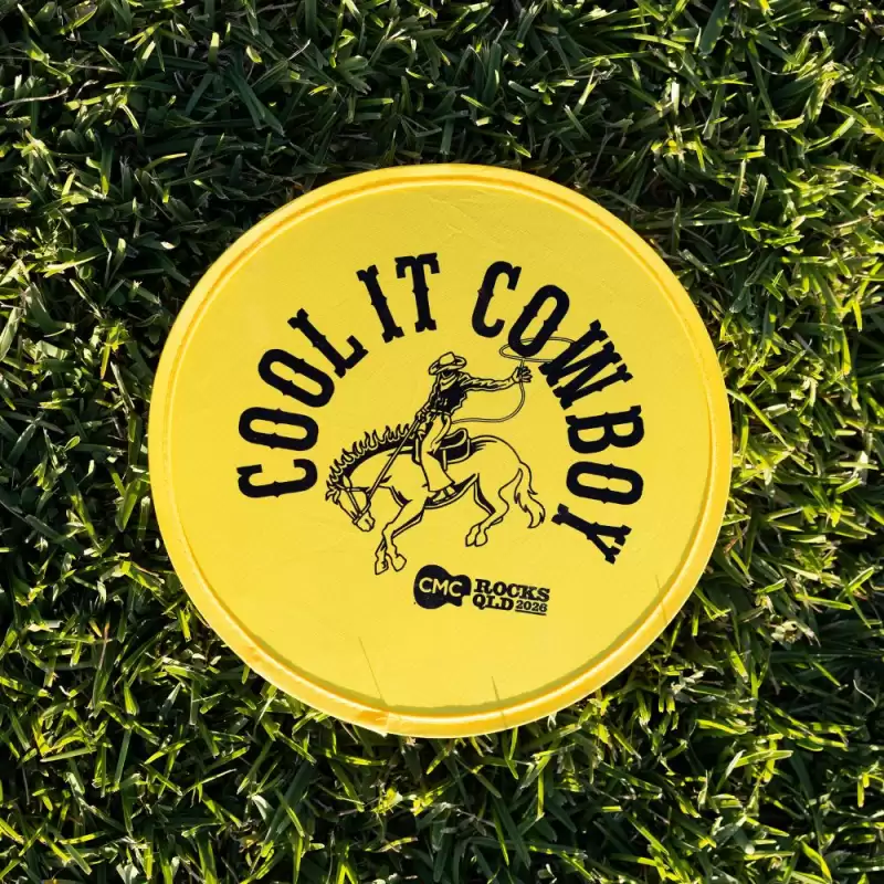 Cool It Cowboy Hand Fan by CMC ROCKS QLD 2026