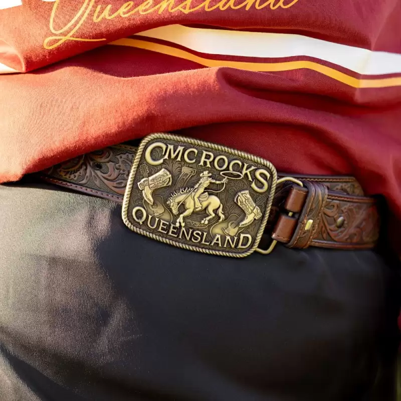 2026 Belt Buckle by CMC ROCKS QLD 2026