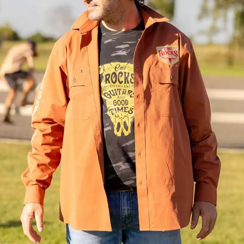 CMC Crest Copper Mens Workshirt by CMC ROCKS QLD 2026