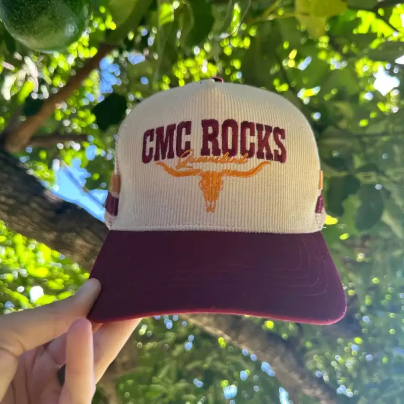 Cow Skull Cap by CMC ROCKS QLD 2026