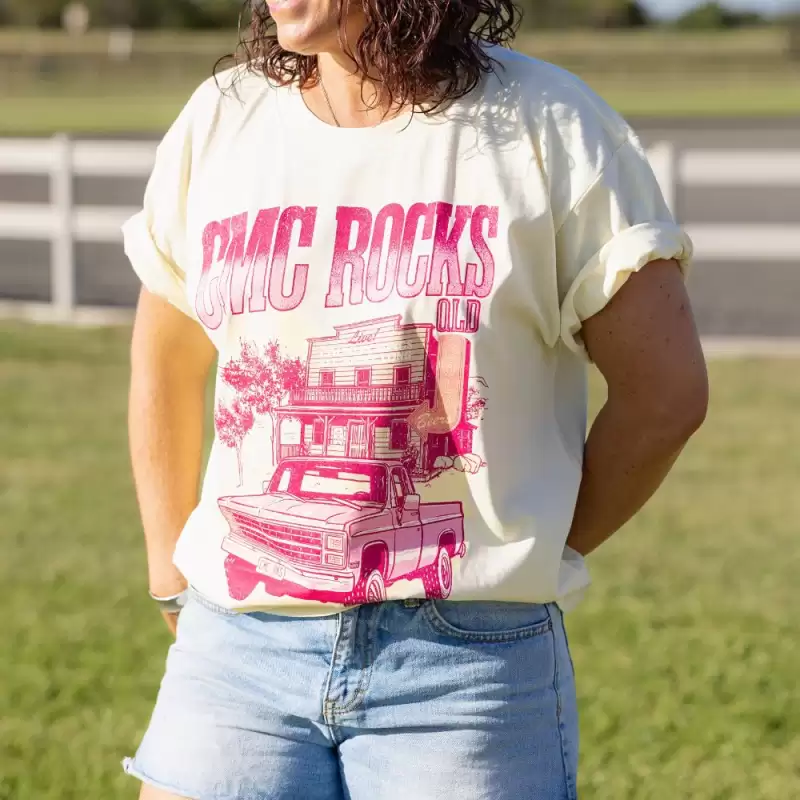 CMC Roadhouse Ladies Butter Yellow Tshirt by CMC ROCKS QLD 2026