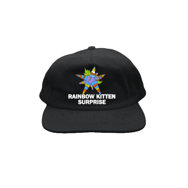 Black Cordourouy Cap by Rainbow Kitten Surprise