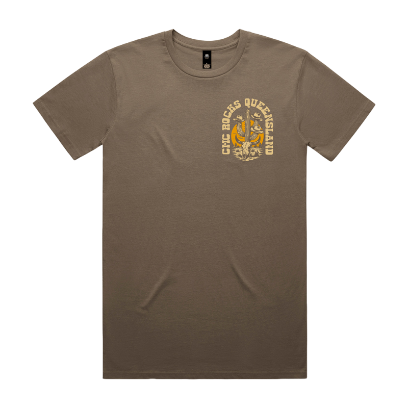 A Little Dirt Unisex Walnut Tshirt by CMC ROCKS QLD 2026