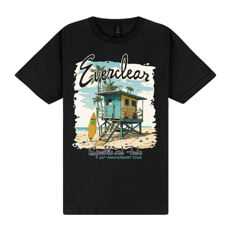 Tour Black Tshirt by Everclear