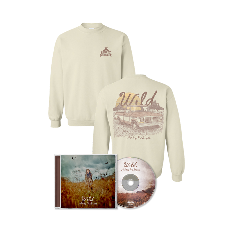 Wild - CD + Crewneck by Ashley McBryde
