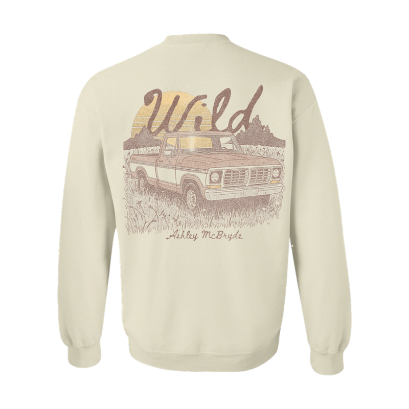 Wild - Cream Crewneck by Ashley McBryde