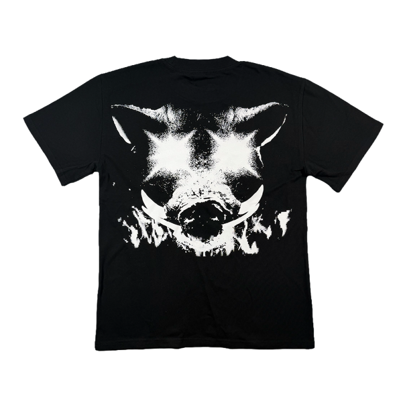 Hogs Black Tshirt by Bilmuri