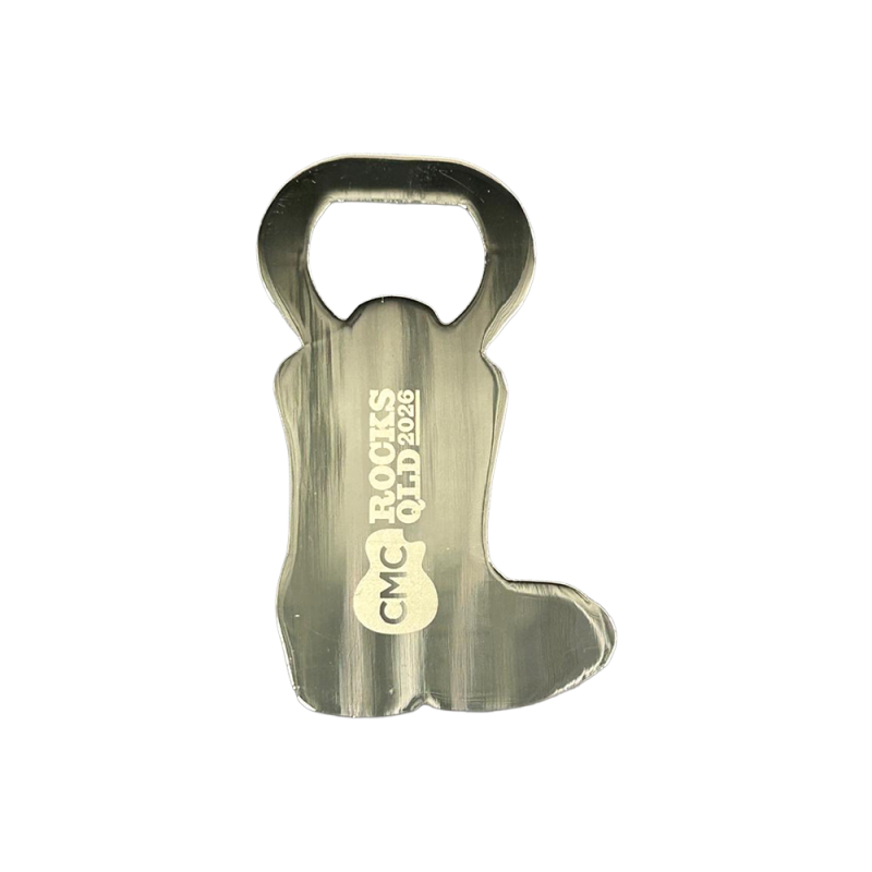 2026 Boot Bottle Opener by CMC ROCKS QLD 2026