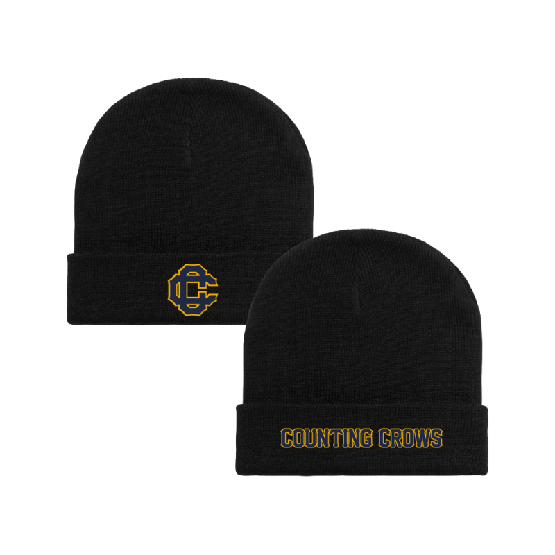 BLACK BEANIE by Counting Crows