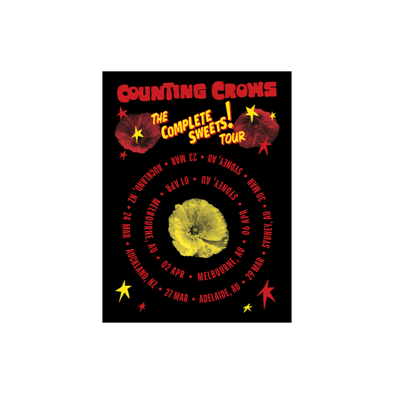 TOUR POSTER by Counting Crows