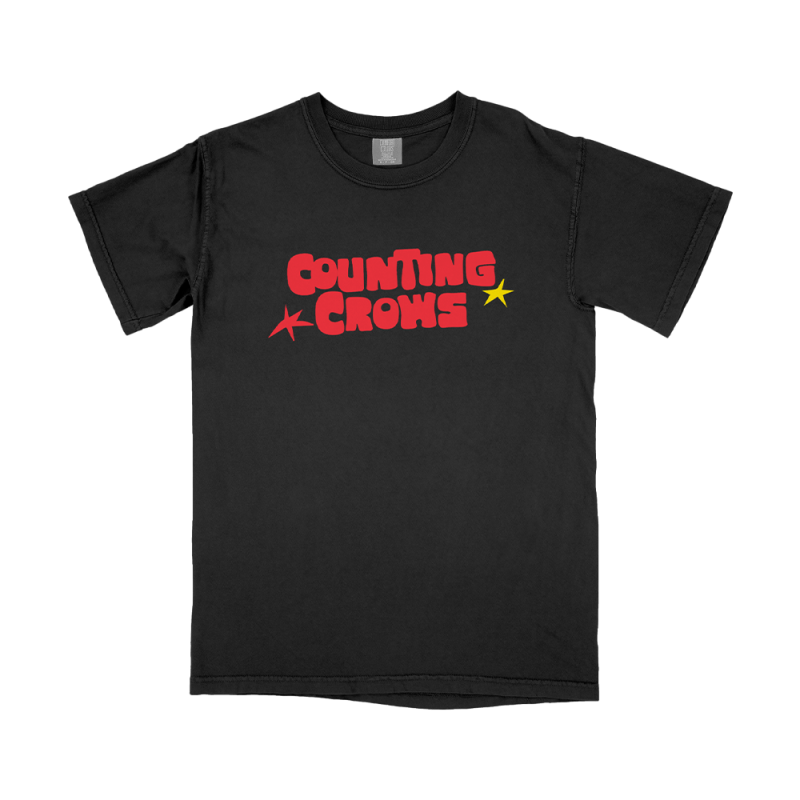 AUS TOUR TEE BLACK TSHIRT by Counting Crows