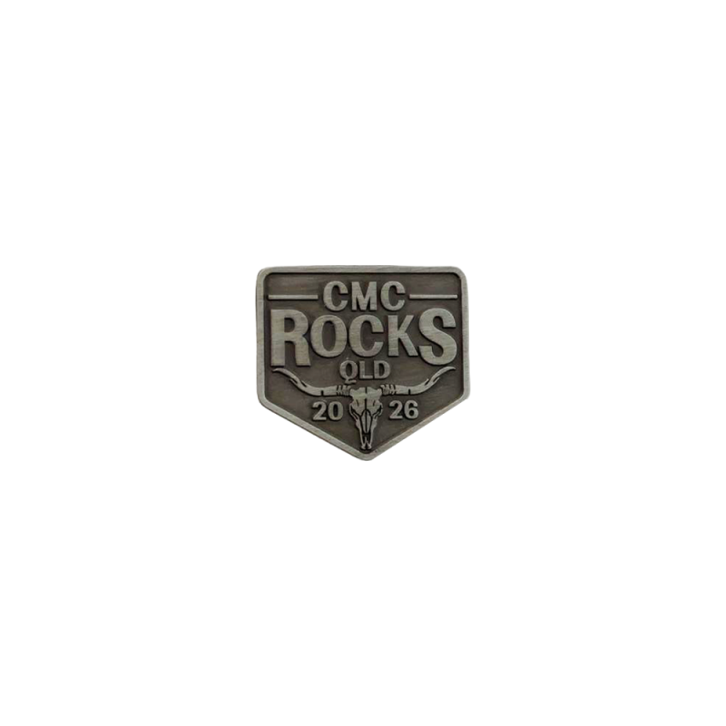CMC 2026 Crest Hat Pin by CMC ROCKS QLD 2026