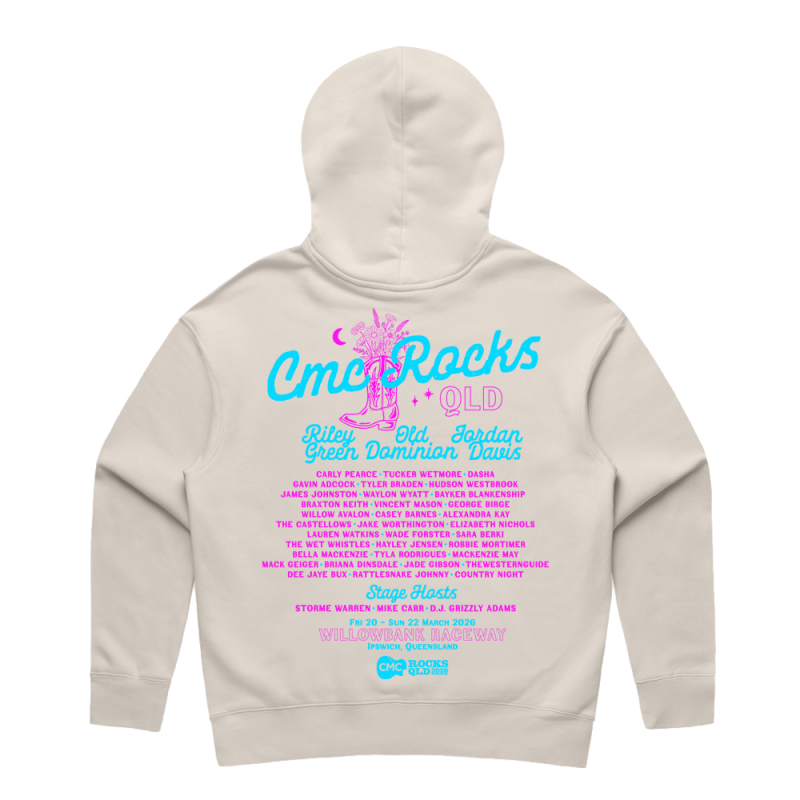 Boots Vase Ladies Bone Hoodie by CMC ROCKS QLD 2026