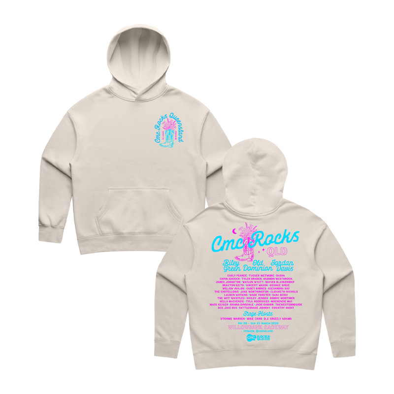 Boots Vase Ladies Bone Hoodie by CMC ROCKS QLD 2026