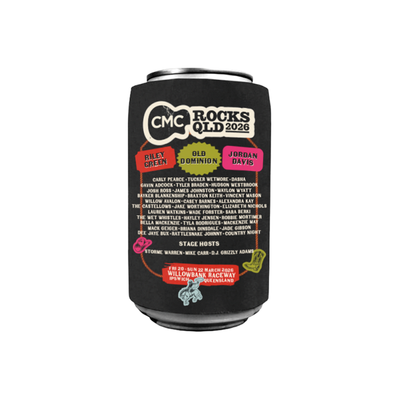 Cow Skull Sticker Stubby by CMC ROCKS QLD 2026