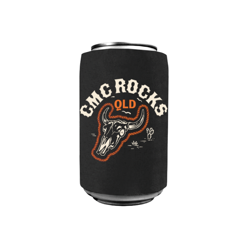 Cow Skull Sticker Stubby by CMC ROCKS QLD 2026