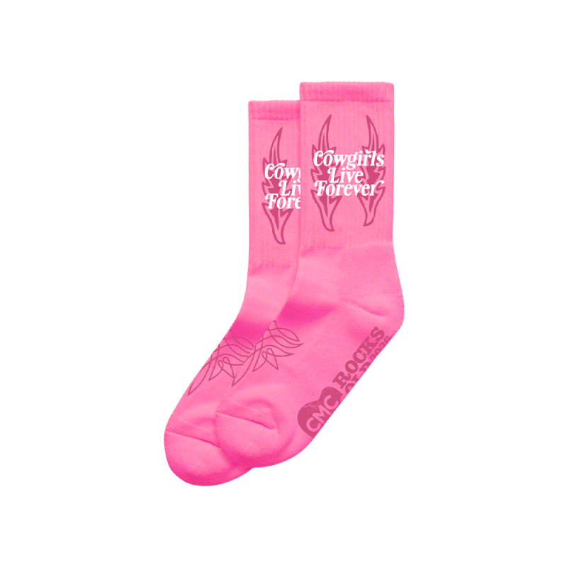 Cowgirl Pink Boot Socks by CMC ROCKS QLD 2026