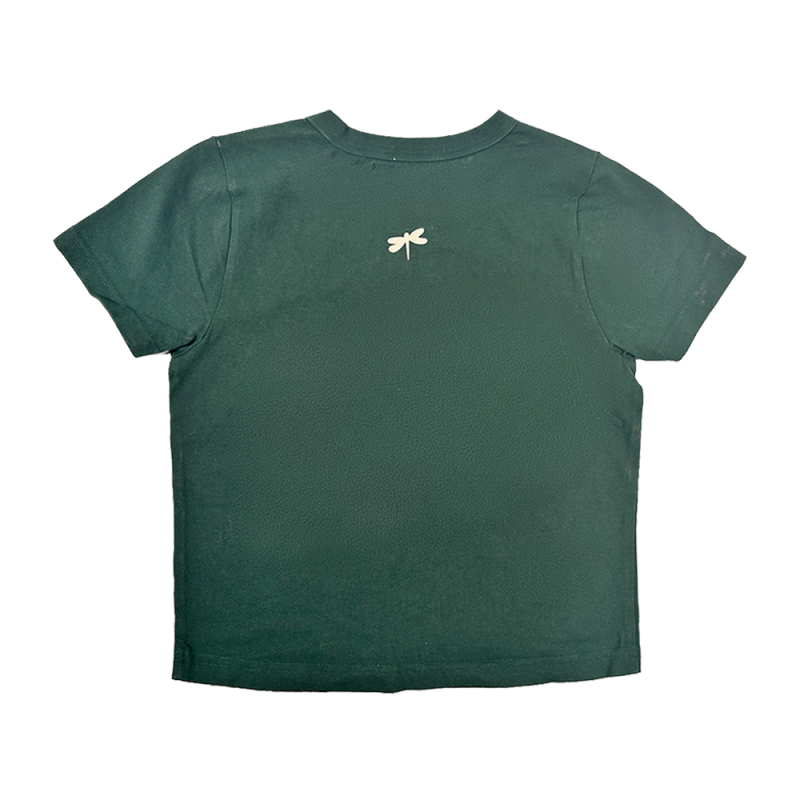 Green Baby Tee by Chloe Parché