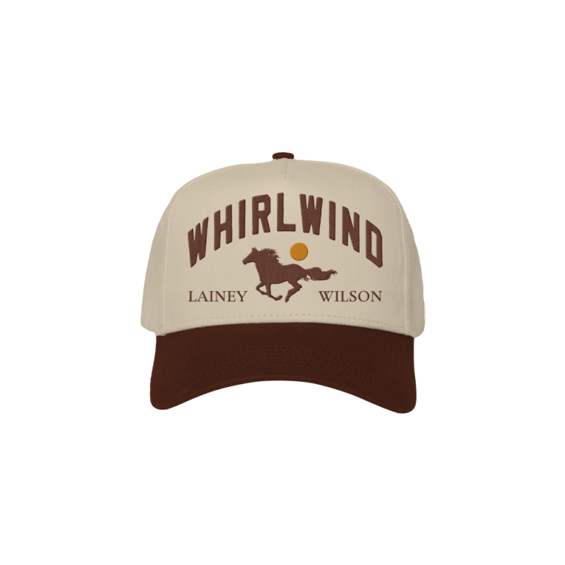 WHITE/BROWN CAP by Lainey Wilson
