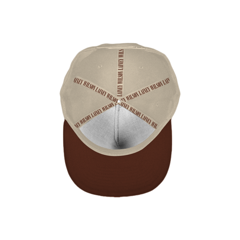 WHITE/BROWN CAP by Lainey Wilson