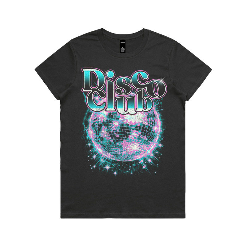 BOOTLEG VINTAGE TOUR COAL TSHIRT by Disco Club