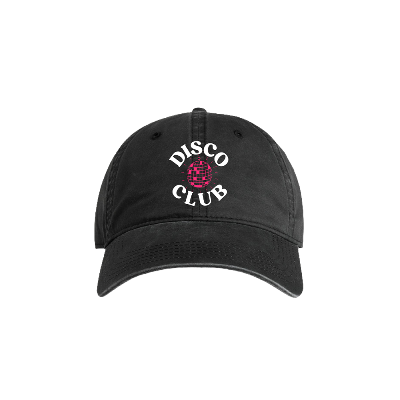 WASHED CHINO BLACK CAP by Disco Club
