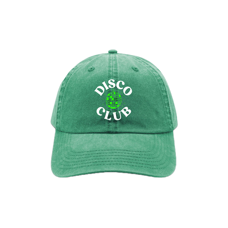 WASHED CHINO GREEN CAP by Disco Club