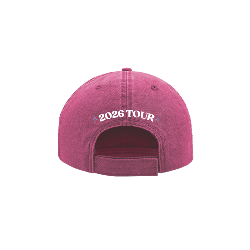 WASHED CHINO PINK CAP by Disco Club