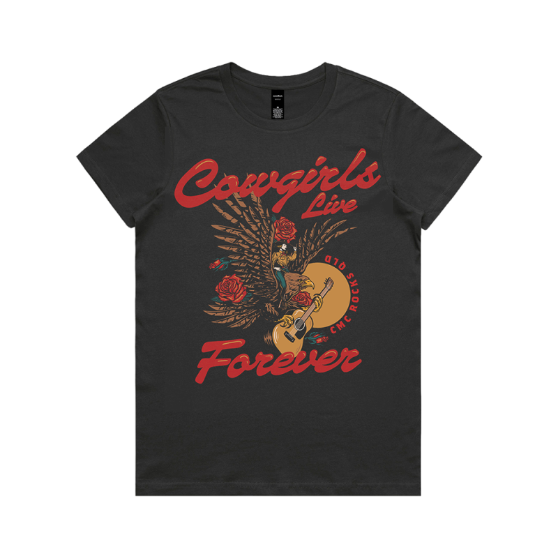 Eagle Rider Ladies Coal Tshirt by CMC ROCKS QLD 2026