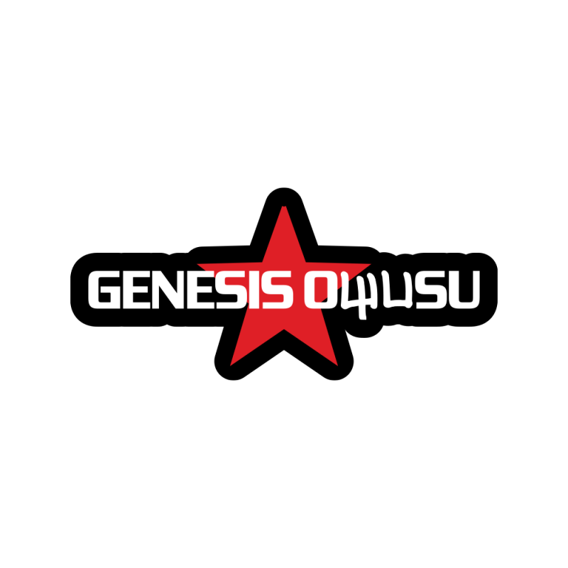 Redstar Font Enamel Pin by Genesis Owusu