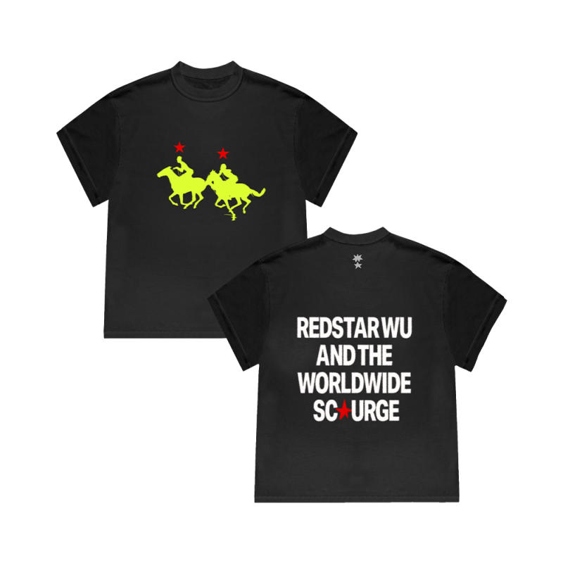 Redstar Wu Album Black Tshirt by Genesis Owusu