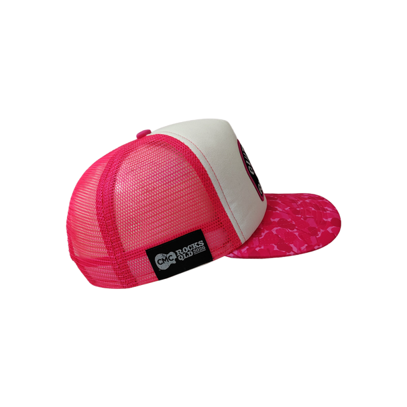 Good Times Pink Camo Cap by CMC ROCKS QLD 2026
