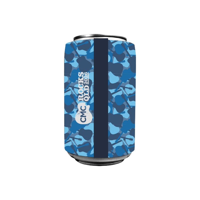 Good Times Blue Camo Stubby by CMC ROCKS QLD 2026