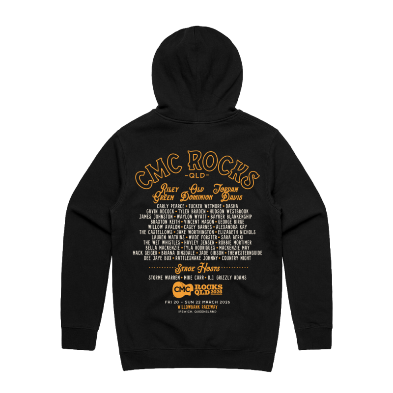 Good Times Skull Black Hoodie by CMC ROCKS QLD 2026