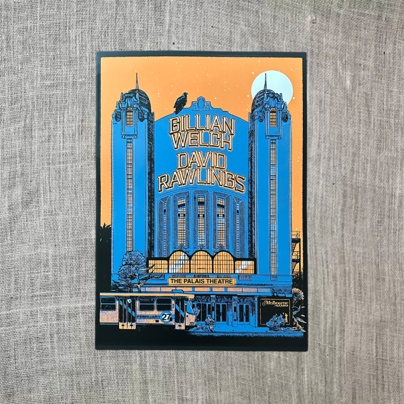 Show Poster (UNSIGNED) by Gillian Welch & David Rawlings