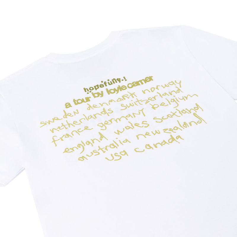 HOPEFULLY WHITE TSHIRT by Loyle Carner