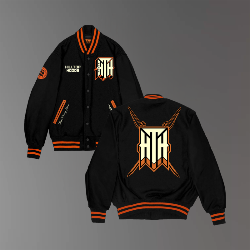PATCH VARSITY JACKET by Hilltop Hoods