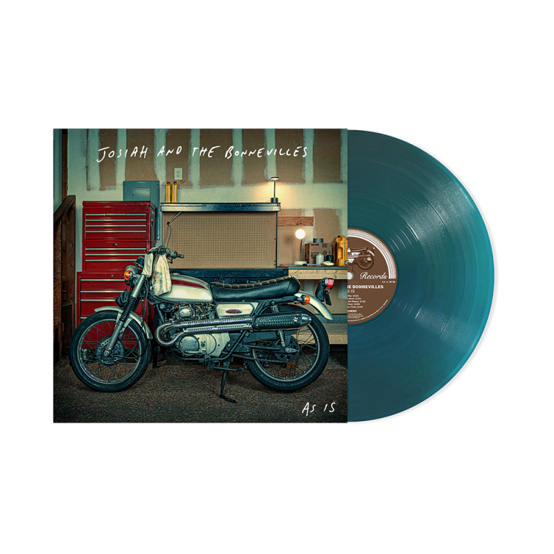 As Is (Translucent Sea Blue LP) by Josiah and the Bonnevilles
