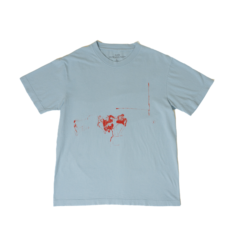 SKETCH DATEBACK BLUE TSHIRT by Lorde