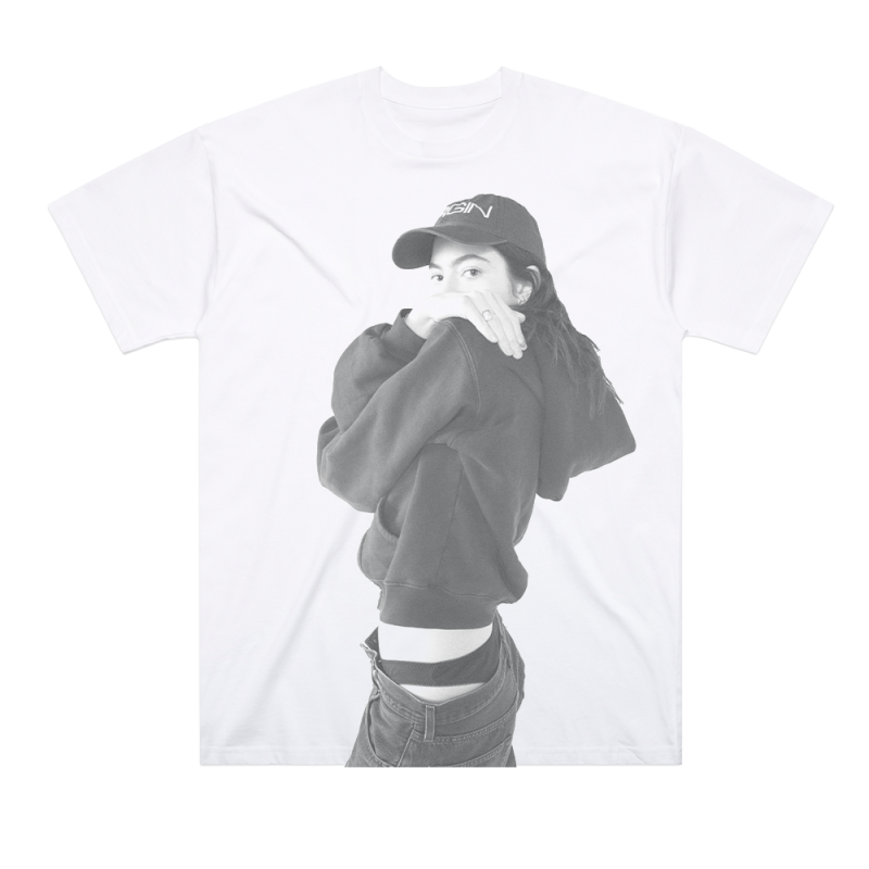 PHOTO TOUR TEE WHITE TSHIRT by Lorde