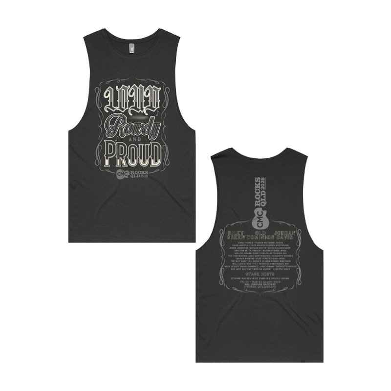 Loud Rowdy & Proud Coal Tank by CMC ROCKS QLD 2026