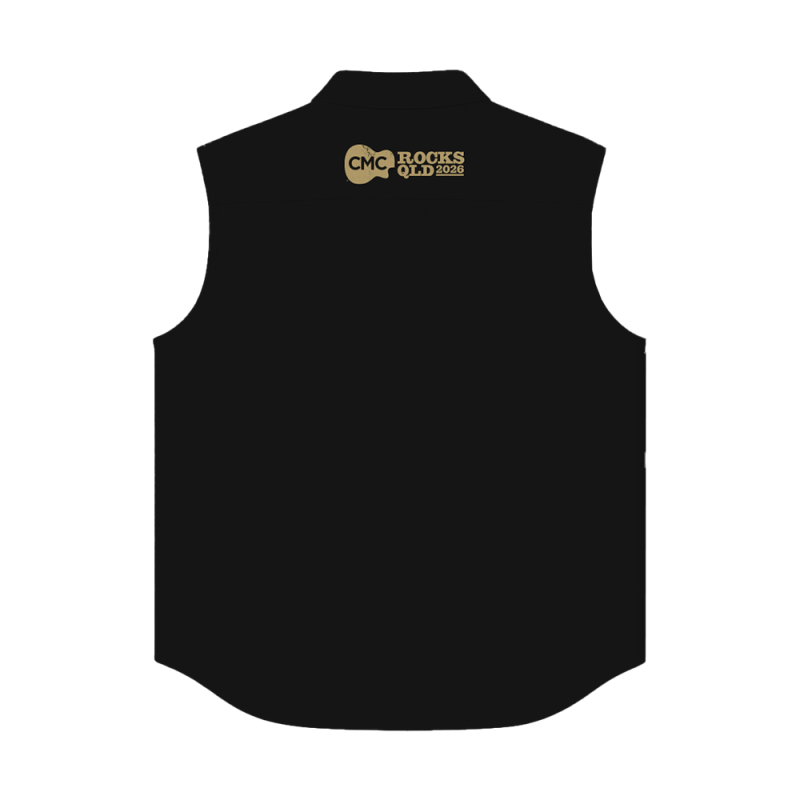 Loud Rowdy & Proud Mens Black Sleeveless Workshirt by CMC ROCKS QLD 2026