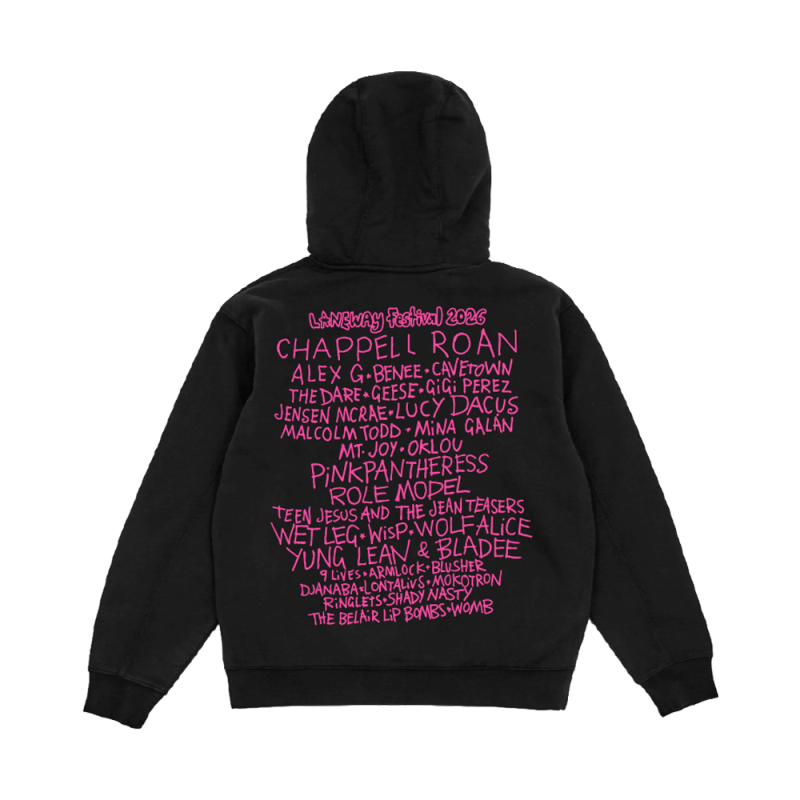 (2026)Rocket Lineup 2026 Pullover Hood by Laneway Festival